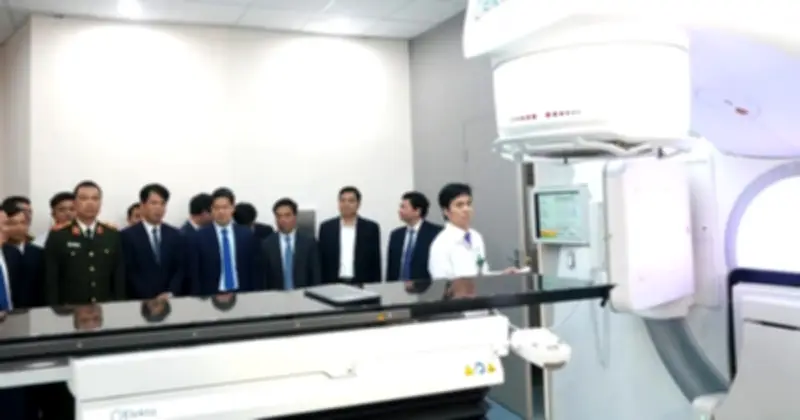 Thanh Hóa Đầu Tư Hệ Thống Xạ Trị Hiện Đại, Nâng Cao Hiệu Quả Điều Trị Ung Thư