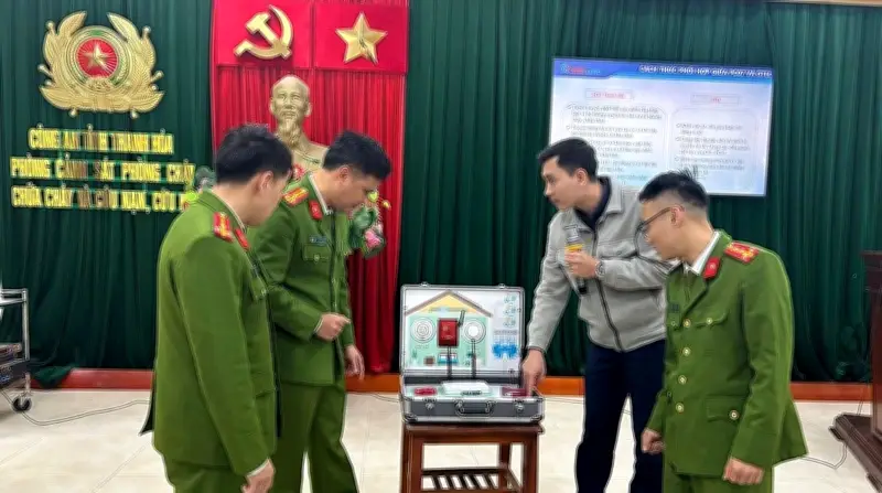 Thanh Hóa vận hành trung tâm chỉ huy phòng cháy, hơn 230 cơ sở lắp thiết bị báo cháy