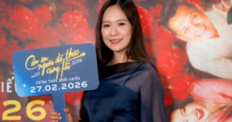 Thanh Thúy rạng rỡ, dàn sao đình đám hội tụ tại lễ ra mắt phim 'Cảm ơn người đã thức cùng tôi'