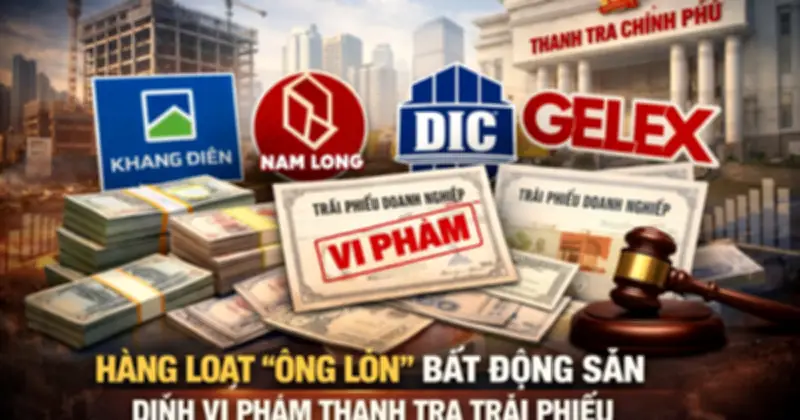 Thanh Tra Chính Phủ Phát Hiện Nhiều Vi Phạm Trong Phát Hành Trái Phiếu Doanh Nghiệp