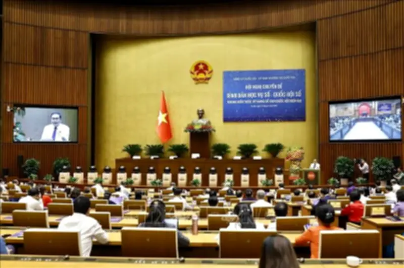 Thúc đẩy xây dựng và triển khai Quốc hội số hiệu quả, đồng bộ