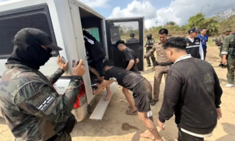 Thái Lan bắt giữ nhóm người Việt vượt biên từ Campuchia, 6 người bị cáo buộc nhập cảnh trái phép