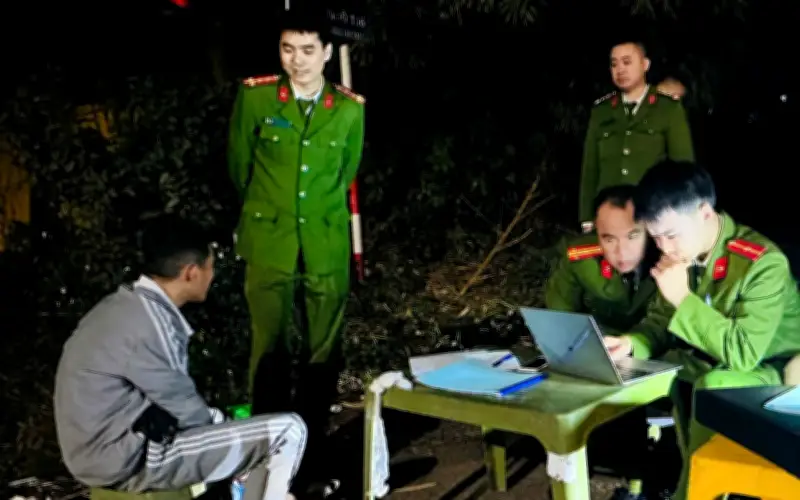 Thái Nguyên: Bắt giữ thanh niên tăng ga đâm cảnh sát giao thông khi trốn kiểm tra nồng độ cồn