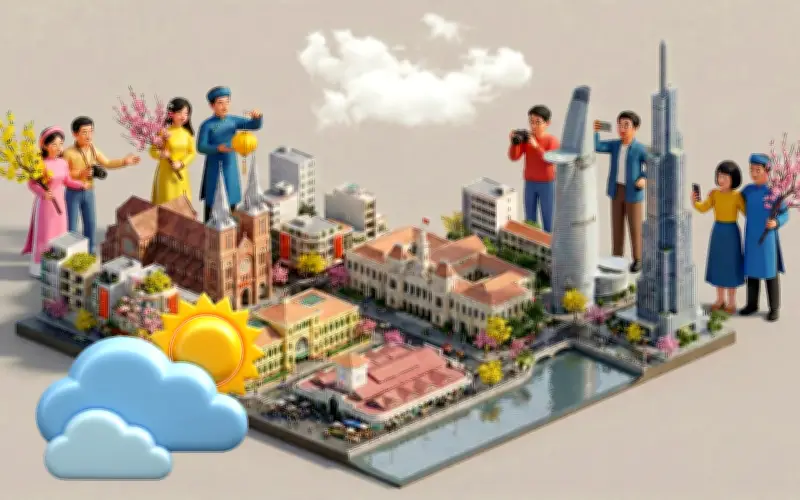 Thời tiết mùng 1 Tết Bính Ngọ: Miền Bắc se lạnh, miền Nam nắng ráo