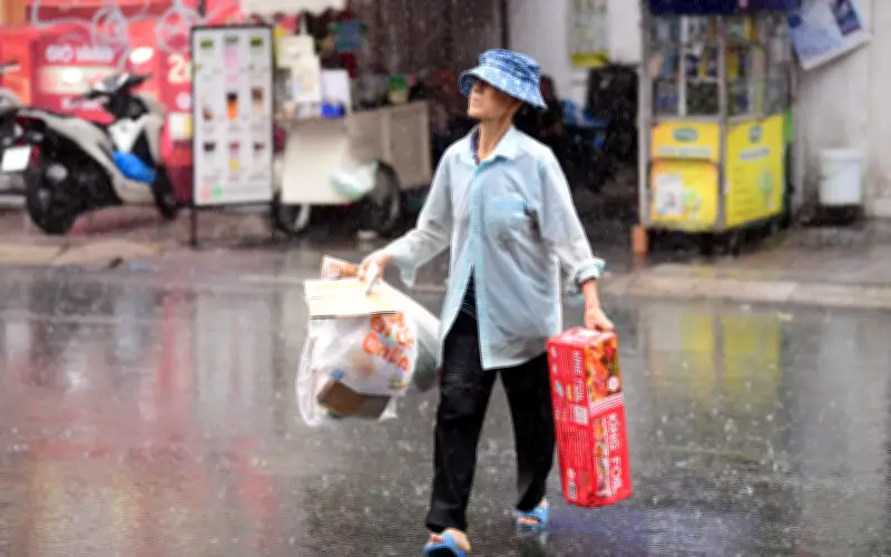 Thời tiết Nam Bộ giảm mưa trái mùa, chỉ còn vài nơi mưa rải rác