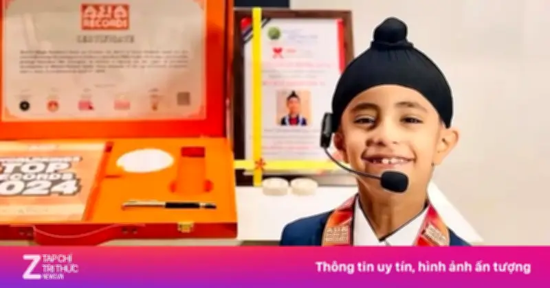 Thần đồng Ấn Độ 8 tuổi gây chấn động với tài năng lập trình và diễn thuyết về AI