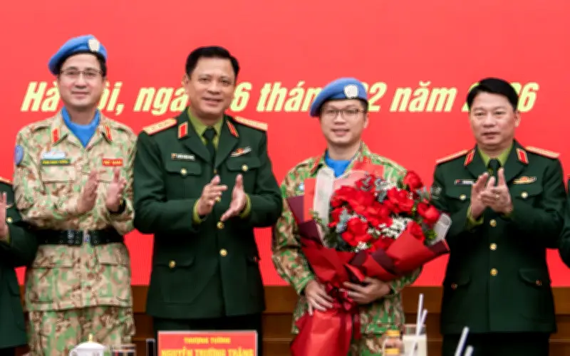 Thượng tướng Nguyễn Trường Thắng Chỉ Đạo Công Tác Gìn Giữ Hòa Bình Liên Hợp Quốc