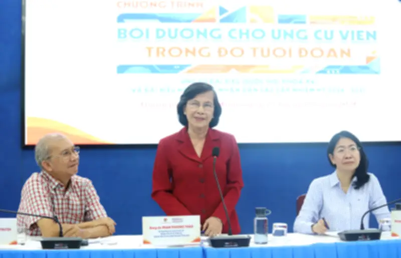 Thành Đoàn TPHCM bồi dưỡng ứng cử viên trẻ cho Quốc hội và HĐND nhiệm kỳ 2026-2031