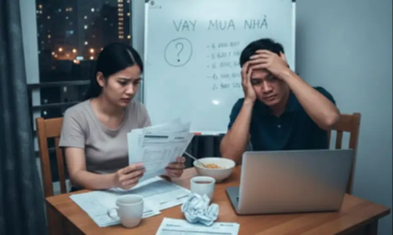 Thu nhập 70 triệu vẫn chật vật mua nhà Sài Gòn vì lãi vay cao