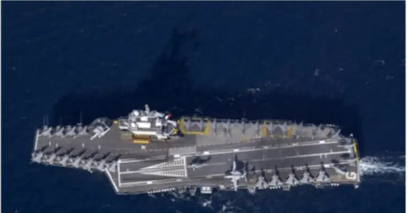 Thủy điện chặn UAV nghi của Nga tiếp cận tàu sân bay Pháp trên Biển Đen