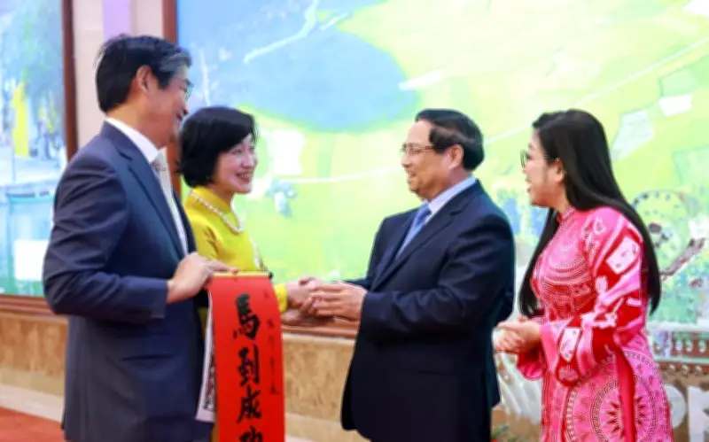 Thủ tướng Phạm Minh Chính chủ trì tiệc chiêu đãi ngoại giao trước thềm Xuân Bính Ngọ 2026