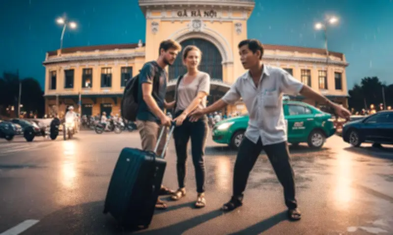 Tài xế taxi chặt chém khách 300.000 đồng cho quãng đường 2,5 km từ ga Hà Nội
