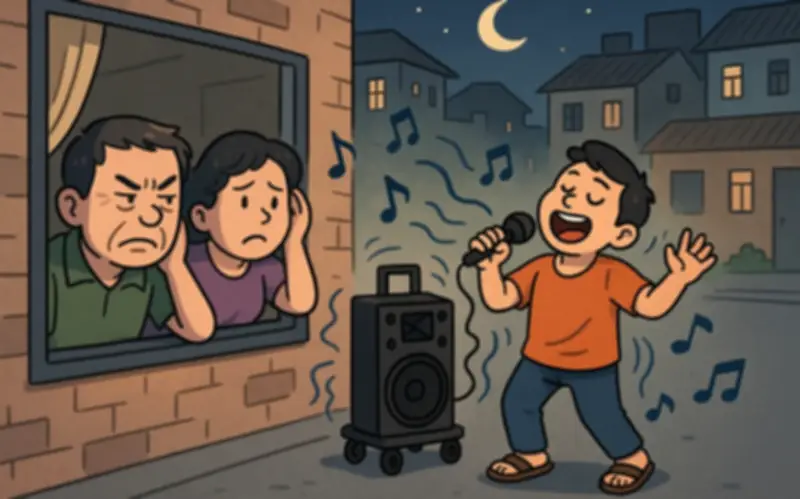 Tiếng hát karaoke ngày Tết: 'Tết mà!' gây ồn ào và hệ lụy đáng lo ngại