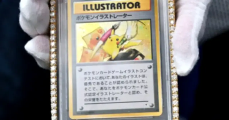 Tấm Thẻ Pokemon Pikachu Illustrator Lập Kỷ Lục Thế Giới Với Giá 16,5 Triệu USD