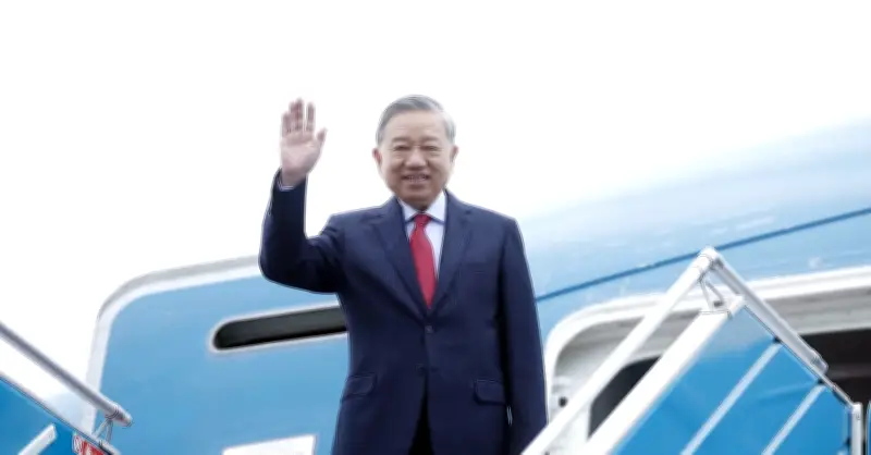 Tổng Bí thư Nguyễn Phú Trọng lên đường tới Mỹ dự hội nghị về Gaza