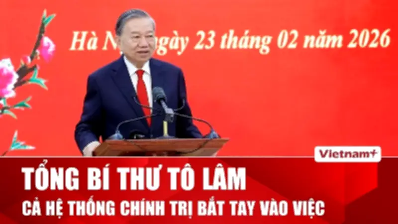 Tổng Bí thư Tô Lâm chỉ đạo khẩn trương đưa mọi hoạt động trở lại bình thường