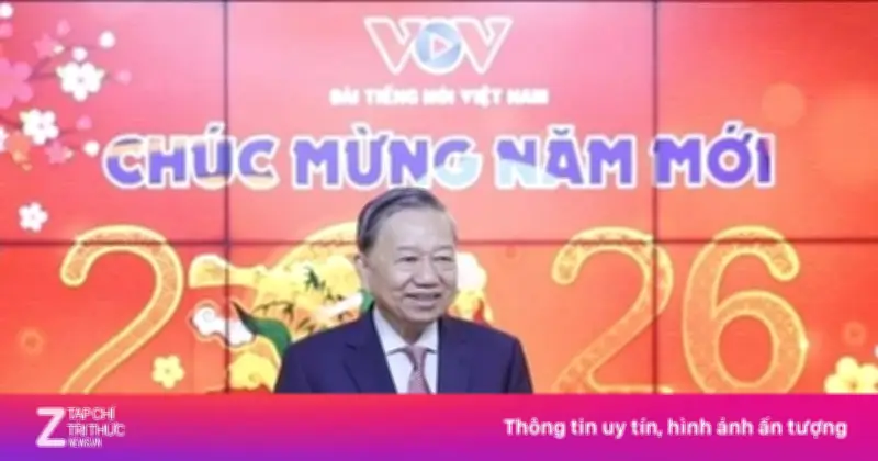 Tổng Bí thư Tô Lâm chúc Tết cán bộ, phóng viên Đài Tiếng nói Việt Nam đầu năm Bính Ngọ