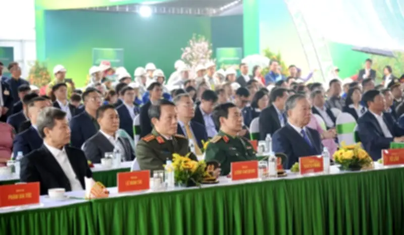 Tổng Bí thư Tô Lâm dự lễ phát động Tết trồng cây đời đời nhớ ơn Bác Hồ