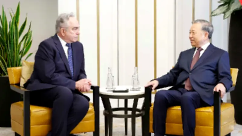 Tổng Bí thư Tô Lâm gặp ông Kurt Campbell, nhấn mạnh định hướng phát triển và hợp tác Việt-Mỹ