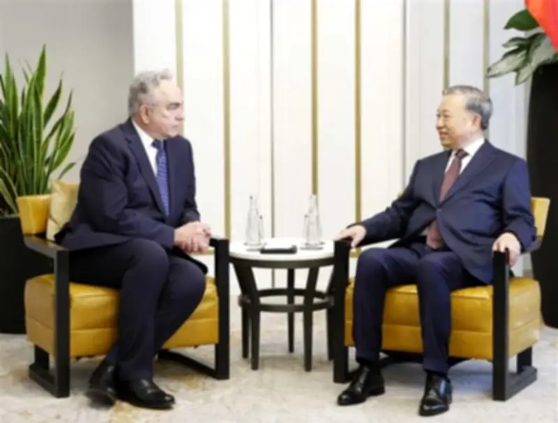 Tổng Bí thư Tô Lâm tiếp Cố vấn An ninh Quốc gia Hoa Kỳ Kurt Campbell