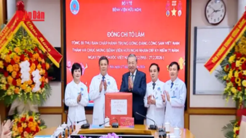 Tổng Bí thư Tô Lâm tri ân ngành y tế, kêu gọi đổi mới vì sức khỏe toàn dân