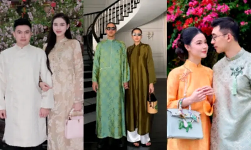 Tăng Thanh Hà, Midu, Đỗ Thị Hà: Phong Cách Áo Dài Tết Độc Đáo Của Các Nàng Dâu Hào Môn