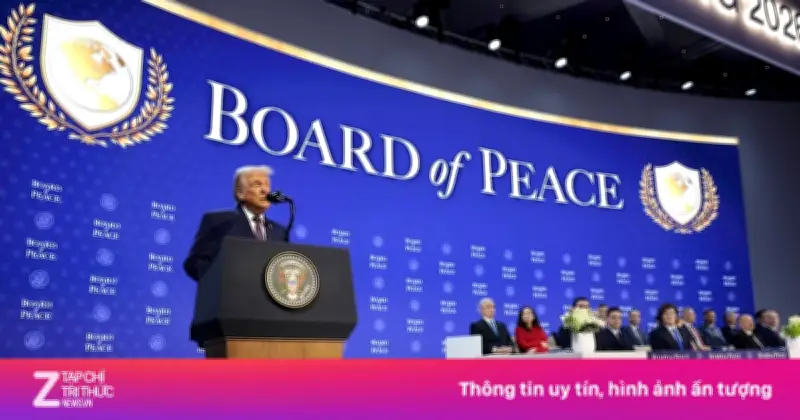 Tổng thống Mỹ Donald Trump chủ trì cuộc họp đầu tiên của Hội đồng Hòa bình về Gaza