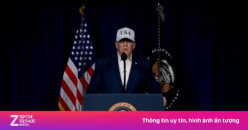 Tổng Thống Mỹ Donald Trump Công Bố Chiến Dịch Quân Sự Quy Mô Lớn Tấn Công Iran