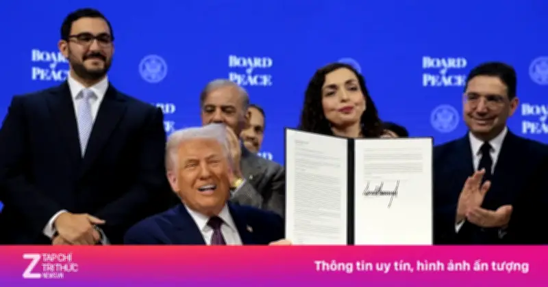 Tổng thống Trump sắp công bố quỹ tái thiết tỷ USD và lực lượng ổn định cho Gaza