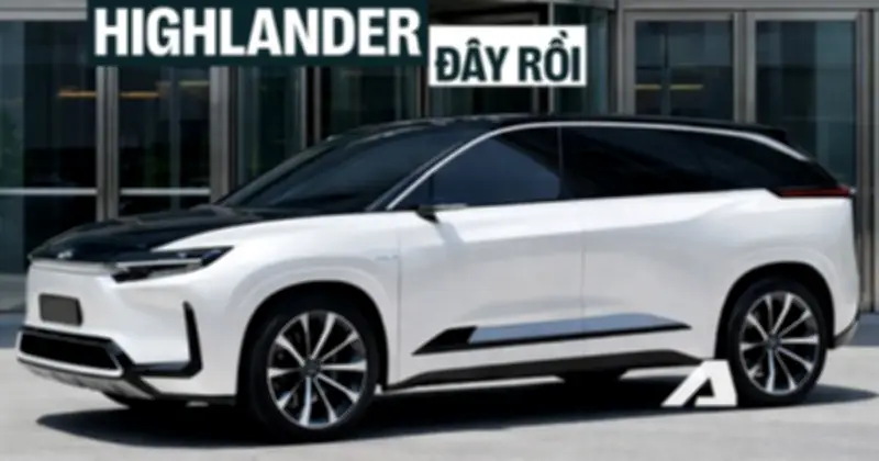 Toyota Highlander 2027 chính thức lộ diện: SUV điện ba hàng ghế, thiết kế lột xác