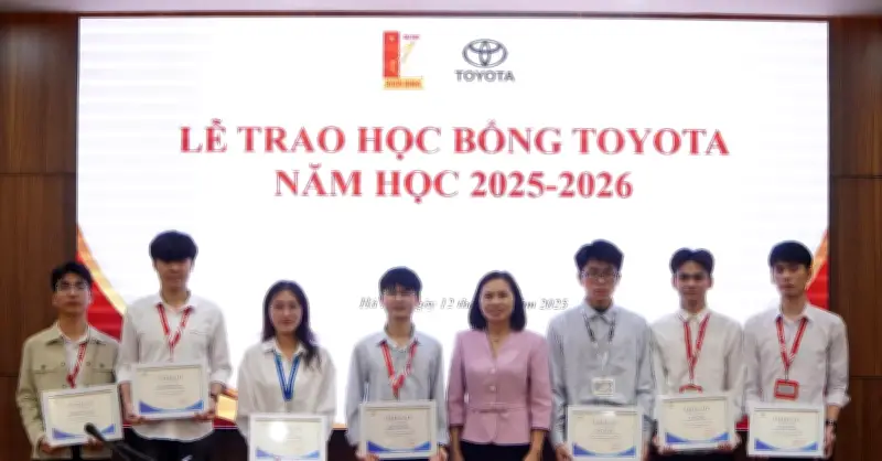 Toyota Việt Nam Trao Hơn 3.000 Học Bổng Sau 3 Thập Kỷ Đồng Hành Cùng Giáo Dục
