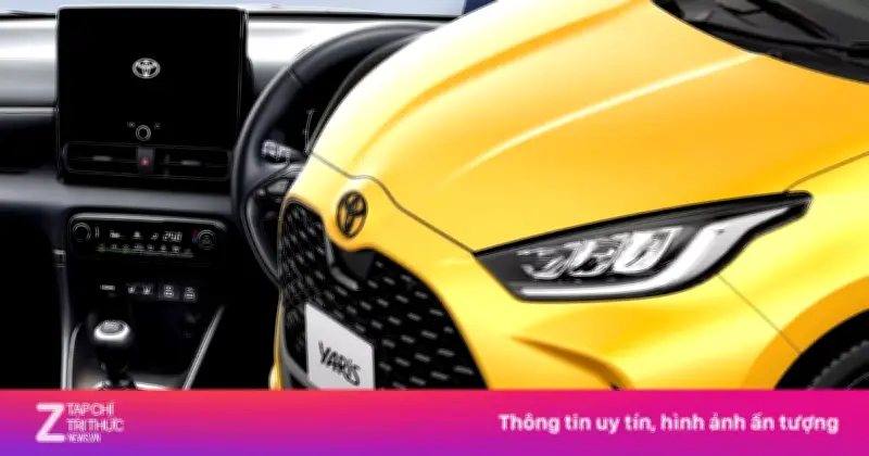 Toyota Yaris Cross 2026 nâng cấp màn hình lớn, loại bỏ công nghệ đỗ xe tiên tiến