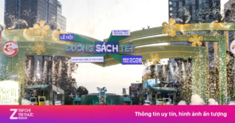 TP.HCM Khai Mạc Lễ Hội Đường Sách Tết 2026 Với Diện Tích Kỷ Lục Sau Sáp Nhập