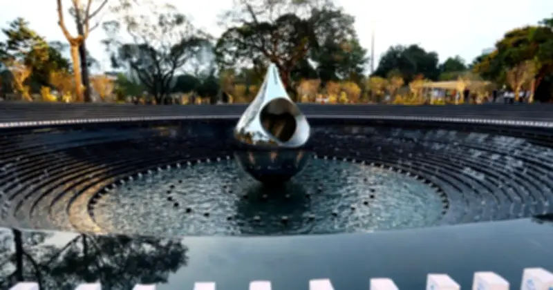 TP.HCM khánh thành công viên số 1 Lý Thái Tổ với tượng đài Giọt nước tưởng niệm nạn nhân Covid-19