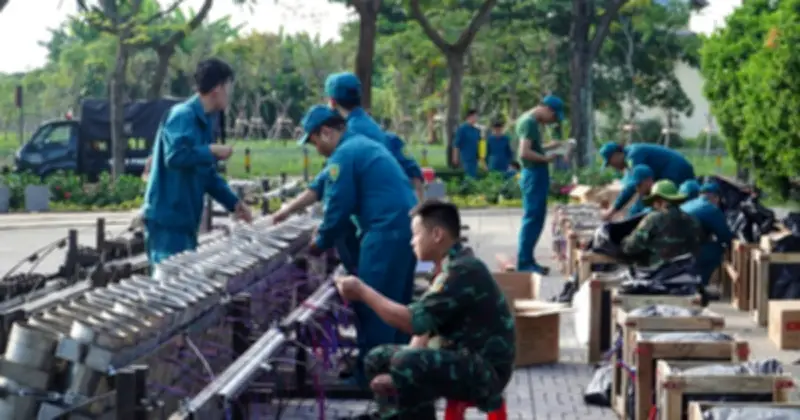 TP.HCM sẵn sàng bắn pháo hoa tầm cao lớn nhất tại hầm vượt sông Sài Gòn đón Tết 2026