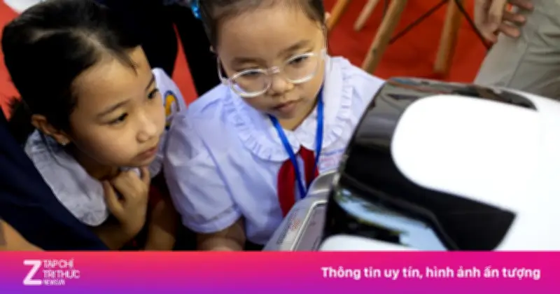 TP.HCM thí điểm dạy AI từ tiểu học, học sinh tiếp cận công nghệ từ sớm