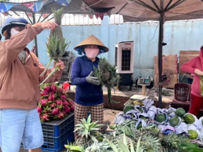 TP.HCM tấp nập mua sắm Tết, giá trái cây tăng gấp 2-3 lần ngày thường