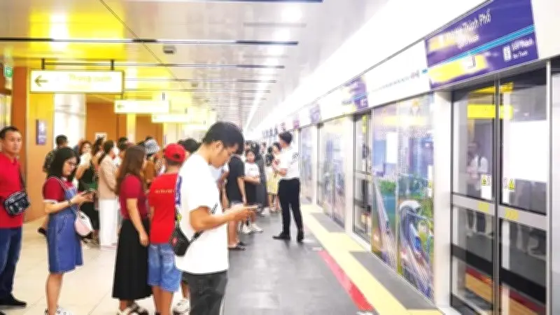 TP.HCM đẩy mạnh đầu tư hệ thống metro: Giải pháp chiến lược cho giao thông và phát triển đô thị