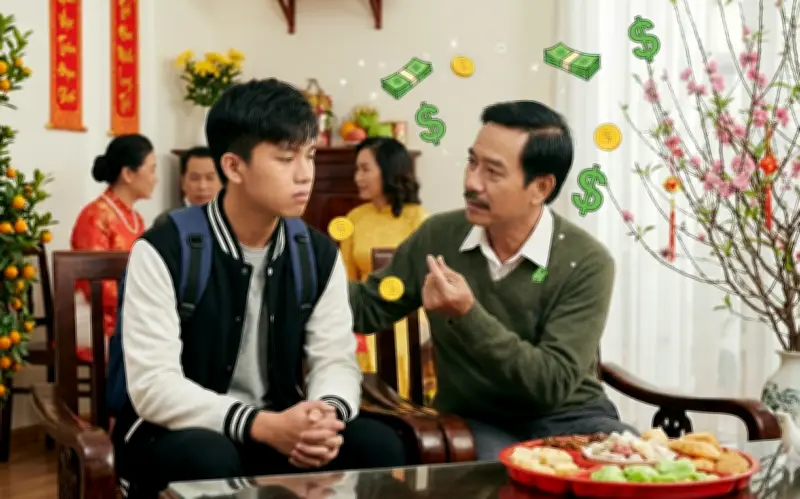 Tranh luận nảy lửa: Về quê Tết, nên nói thật lương hay giả nghèo để yên ổn?