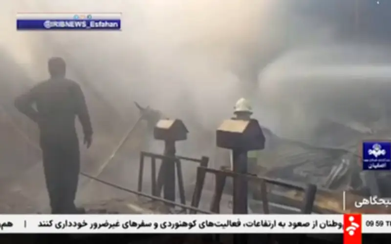 Trực thăng Iran rơi xuống chợ trái cây, 4 người thiệt mạng do sự cố kỹ thuật