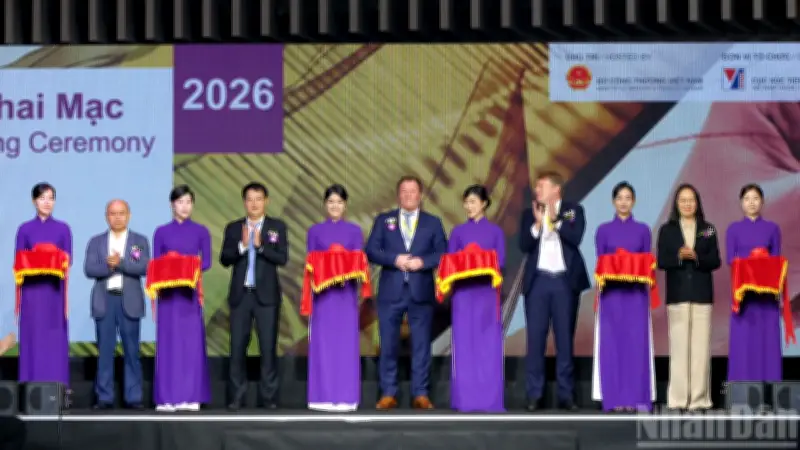 Triển lãm Dệt may VIATT 2026 mở rộng 20%, quy tụ gần 1.000 gian hàng từ 21 quốc gia