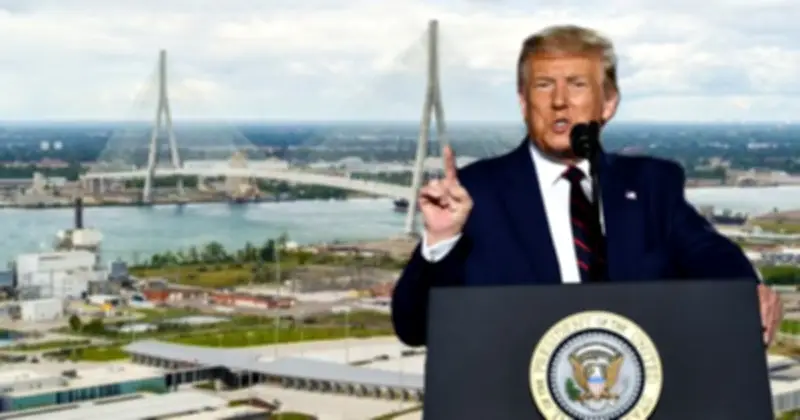 Ông Trump đe dọa chặn cầu Gordie Howe, đòi Mỹ sở hữu một nửa tài sản