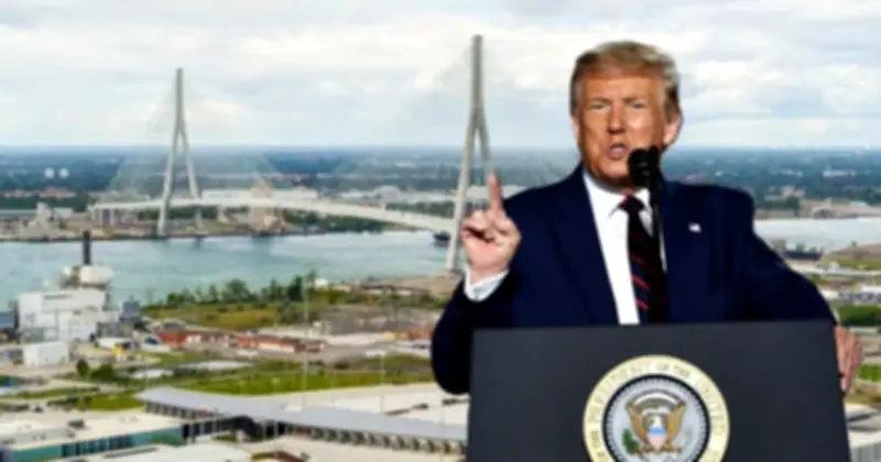 Ông Trump Đe Dọa Chặn Cầu Nối Mỹ-Canada, Đòi Sở Hữu Một Nửa Tài Sản