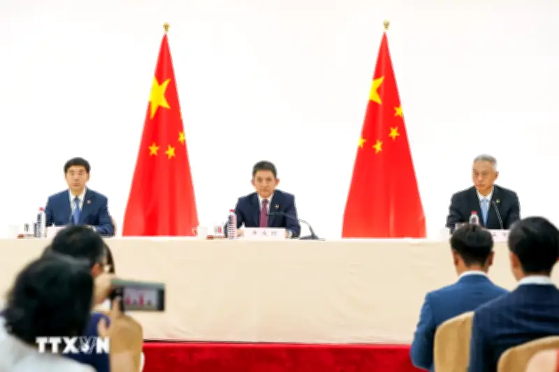 Trung Quốc và Mỹ duy trì trao đổi chặt chẽ về kinh tế thương mại