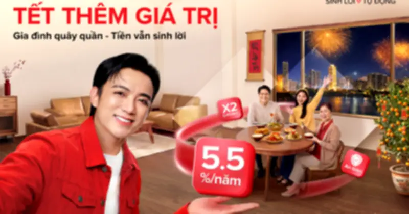 Tết Hiện Đại: Chi Tiêu Linh Hoạt, Tiền Vẫn Sinh Lời Tự Động