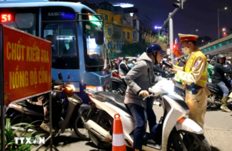 Tết Nguyên Đán: Hơn 1.600 Trường Hợp Vi Phạm Nồng Độ Cồn Bị Xử Lý