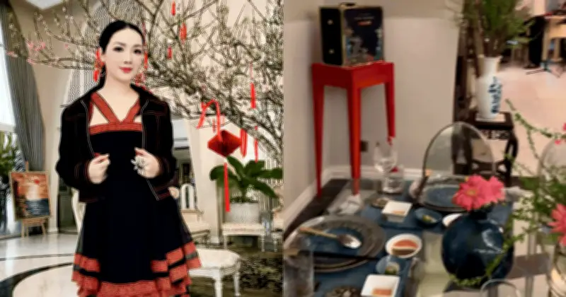 Tết Tràn Vào Biệt Thự 1.000m² Của Hoa Hậu 34 Năm Không Có Người Kế Vị