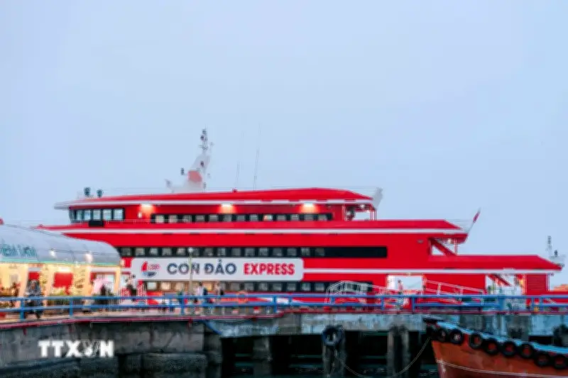 Tàu cao tốc Vũng Tàu - Côn Đảo chính thức hoạt động trở lại từ sáng nay