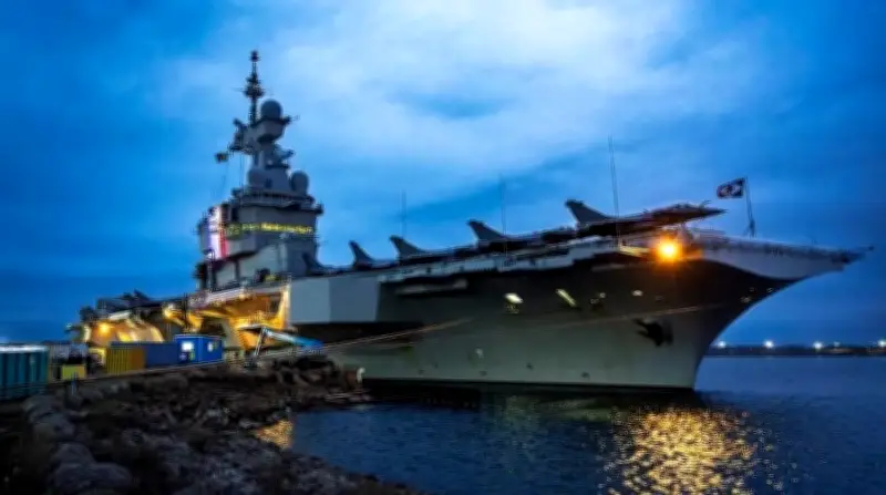 Tàu sân bay hạt nhân Pháp đối mặt UAV lạ tại Thụy Điển trong tập trận NATO