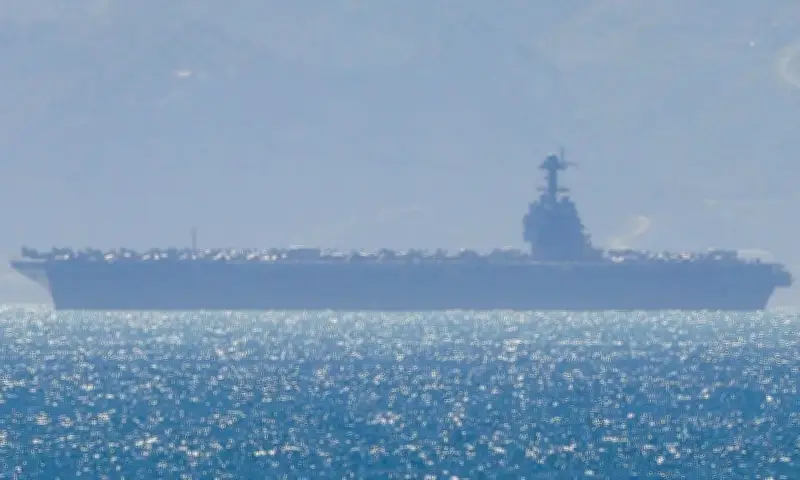 Tàu sân bay thứ hai của Mỹ áp sát Iran, gia tăng căng thẳng quân sự tại Trung Đông
